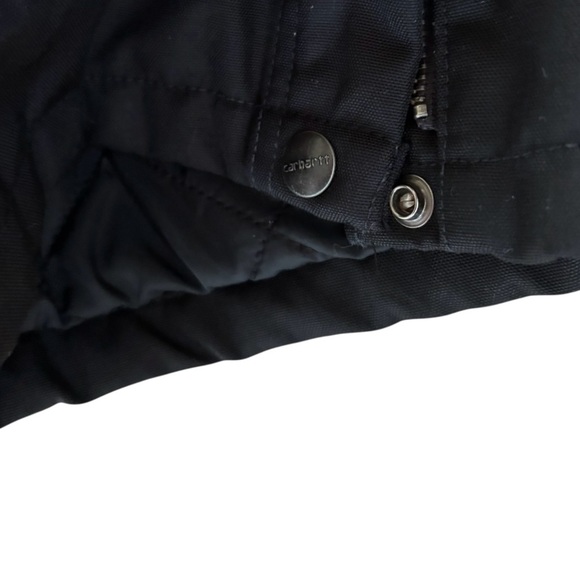 Carhartt Women's Relaxed Fit Washed Duck Insulated Bib Overall Med (8-10) SHORT - Picture 6 of 9